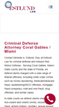 Mobile Screenshot of estlundlaw.com