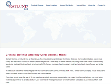 Tablet Screenshot of estlundlaw.com